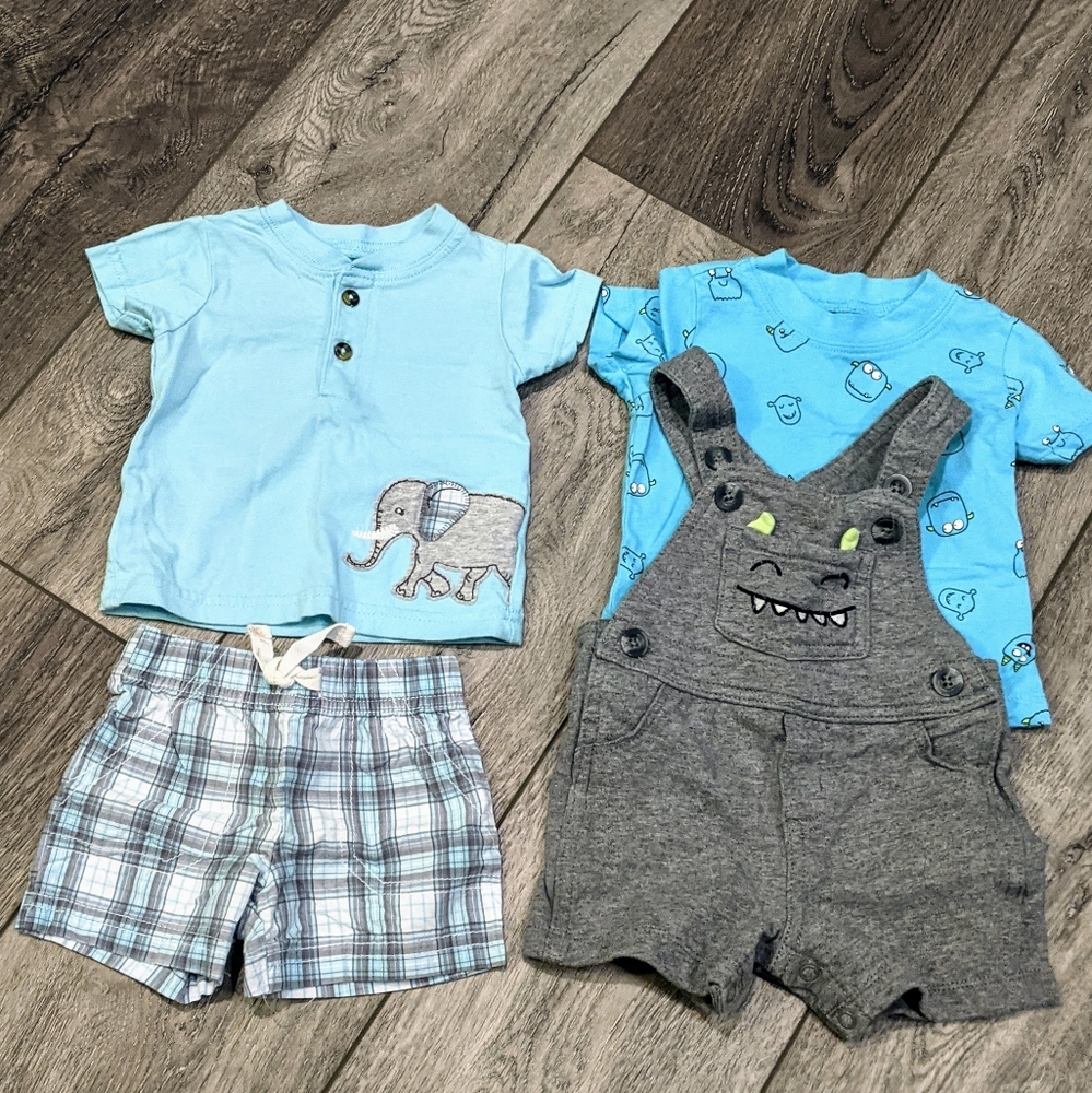 3/$20 Bundle of Shorts Sets (3 mos)